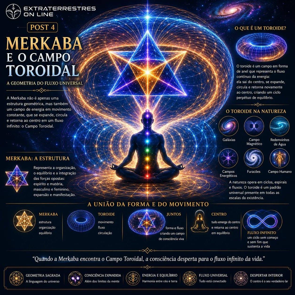 Merkaba e o Campo Toroidal 9 Merkaba e o Campo Toroidal
